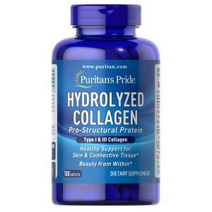 Collagene, Collagene Idrolizzato, Puritan's Pride, Idrolizzato, 1000 mg, 180 Capsule