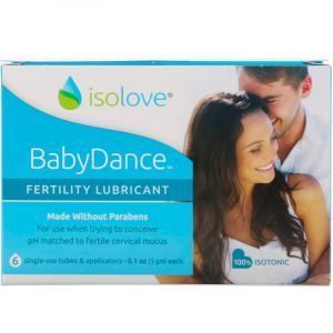 Lubrificante per la fertilità, Lubrificante per la fertilità BabyDance, Fairhaven Health, 6 pezzi 3 g