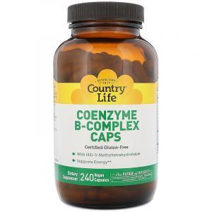Коэнзим B-комплекс, Coenzyme B-Complex, Country Life, 240 кап. (Default)