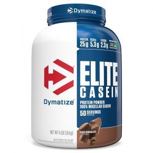 Казеин мицеллярный элитный, Elite Casein, Dymatize Nutrition, насыщенный шоколад, 1.8 кг
