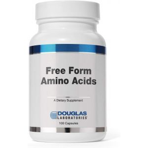 Смесь аминокислот для поддержки здоровья, Free Form Amino Capsules, Douglas Laboratories, 100 капсул