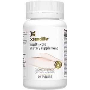 Multi-Xtra Multivitaminico per donna, uomo e bambino, Xtend-Life, 48 vitamine, minerali e sostanze nutritive, 60 compresse