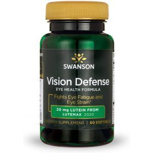 Формула для зрения, Ultra Vision Defense, Swanson, 60 гелевых капсул