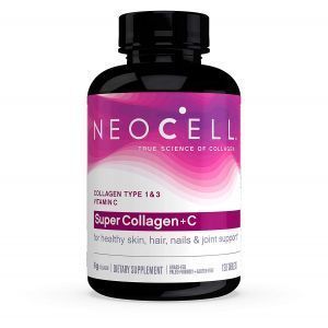 Super collagene, tipo 1 e 3, collagene+C, Neocell, 6000 mg, 120 compresse