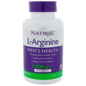 Arginina, L-Arginina, Natrol, 3.000 mg, 90 Compresse