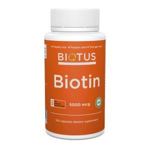 Biotina, Biotina, Biotus, 5.000 mcg, 100 Capsule