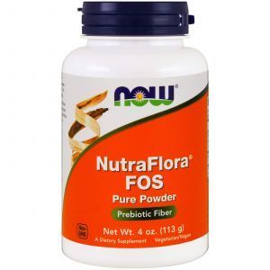 Фруктоолигосахариды, Nutra Flora FOS, Now Foods, 113
