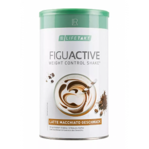 Figu Active протеиновый коктейль для контроля веса, LR Lifetakt, со вкусом латте макиато, 450 г