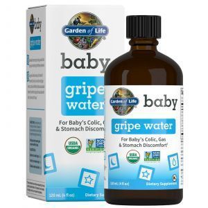 Acqua dalle coliche dei bambini, Baby, Gripe Water, Garden of Life, 120 ml