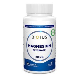 Glicinato di magnesio, Glicinato di magnesio, Biotus, 60 capsule