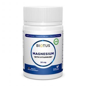 Magnesio con Vitamina B6, Biotus, 60 Compresse