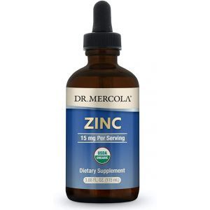 Zinco, Zinco, Dott. Mercola, 15 mg, 115 ml