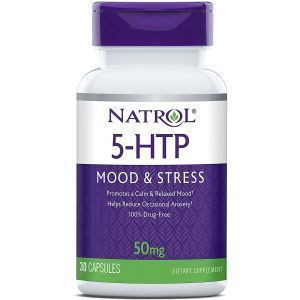 5-HTP, 5-HTP, Natrol, 50 mg, 30 Capsule