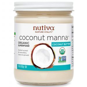 Кокосовое пюре, Coconut Manna, Nutiva, 425 мл