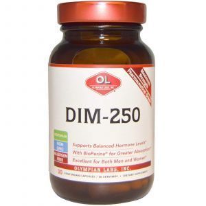 Дииндолилметан DIM-250, Olympian Labs Inc, 30 кап. 