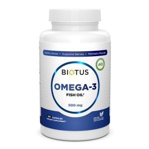 Omega-3 olio di pesce islandese, Omega-3 olio di pesce, Biotus, 180 capsule