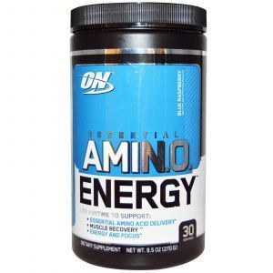 Amino Energy, nutrizione ottimale, lampone blu, 270 grammi