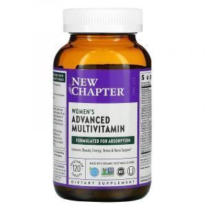 Мультивитамины для женщин, Every Woman Multivitamin, New Chapter, 120 таблеток