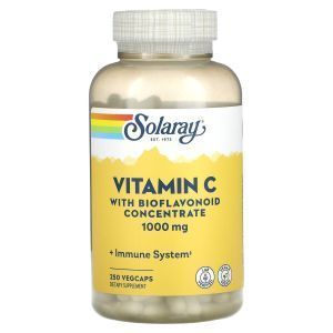 Витамин С с биофлавоноидами, Vitamin C, Solaray, концентрат, 1000 мг, 250 капсул (Default)