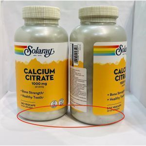 Citrato di calcio, Solaray, 240 capsule