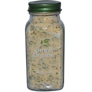 Чесночная соль, Garlic Salt, Simply Organic, 133 г