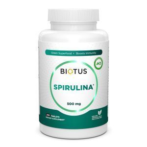 Spirulina, Spirulina, Biotus, 500 mg, 200 compresse