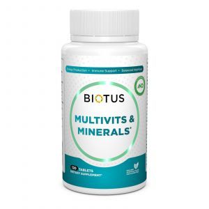 Multivitaminici e minerali, Biotus, 120 compresse