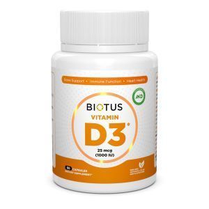 Vitamina D3, Vitamina D3, Biotus, 1000 UI, 120 Capsule