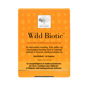 Пробиотики, Wild Biotic, New Nordic, 60 капсул
